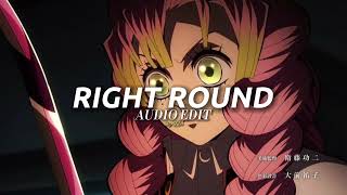 Right Round • Flo Rida audio edit [upl. by Tolliver]