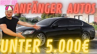 Die BESTEN Anfängerautos für unter 5000 €  Best of G Performance [upl. by Acinot]