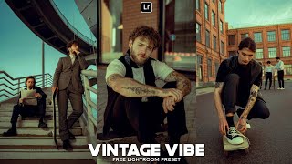 Vintage Vibe Preset  Lightroom Mobile Preset Free DNG  lightroom tutorial lightroom preset [upl. by Kalfas]