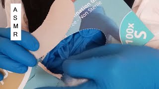 ASMR Nitrile Examination Glove Sounds [upl. by Allison371]