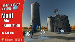 LS22 Modvorstellung  Multifrucht Silo  Multifrucht Kaufstation  LS22 Mods [upl. by Yanahc]