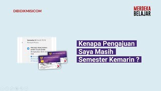 Kenapa KIP Kuliah Tak Kunjung Cair  Pengajuan Saya Masih Semester Kemarin [upl. by Atilegna740]