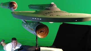 Star Trek First Frontier Behind The Scenes  USS Enterprise Shoot at Universal w Lee Stringer [upl. by Aicia944]