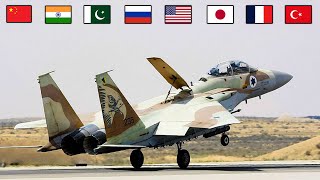 10 Most Powerful Air Force in The World 2024  New Update [upl. by Ekralc]