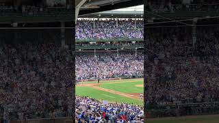 Anthony Rizzo Introduction at Wrigley Field  Friday September 6 2024 [upl. by Abbottson]