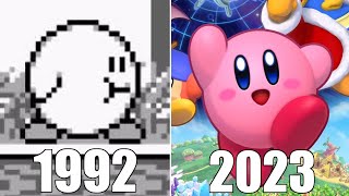 Evolution of Kirby Games 19922023 [upl. by Kimberley]