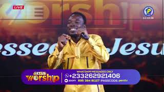 What an Atmosphere on Let Us Worship by KB Kwadwo Boakye on PENT TV [upl. by Atalante]