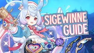 Sigewinne Guide – Kit Playstlyes Artifacts Weapons Teams Constellations  Genshin Impact 47 [upl. by Hazeghi281]