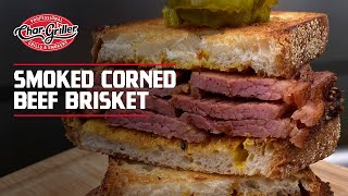 How To Make Smoked Corned Beef Brisket  CharGriller [upl. by Ahsii]