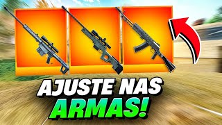 GARENA MODIFICOU ALGUMAS ARMAS NO SERVIDOR AVANÇADO DO FREE FIRE EM 2024 [upl. by Joice117]