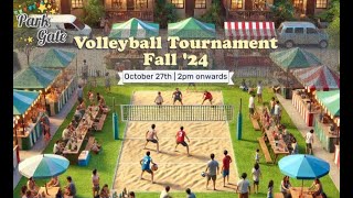 Park Gate Volleyball Tournament  Fall 24  Awards Ceremony [upl. by Aicenav753]