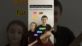 Learn accusative prepositions in German  Easy learngerman [upl. by Urien86]