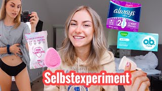 Ich teste ALLE Periodenprodukte  Selbstexperiment 🍓NicoleDon [upl. by Beverly]