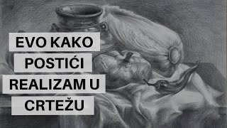 Crtanje olovkom  4 ključna faktora za realistični crtež [upl. by Jone]