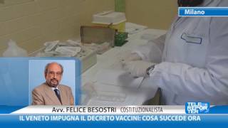 Il Veneto impugna il decreto vaccini cosa succede ora [upl. by Akirdnuhs]