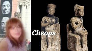 Cheops Khufu the owner of the Great pyramid in Giza  in Egyptian Museum [upl. by Mascia]