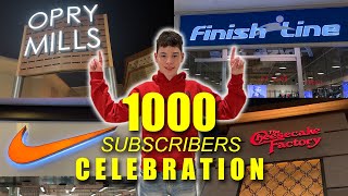 1000 Subscribers Special Celebration Opry Mills in Nashville TN [upl. by Ociredef]