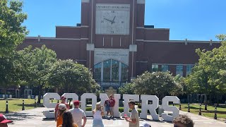 OU football pregame north end zone tailgating experience Sooners host the Vols [upl. by Prudy427]