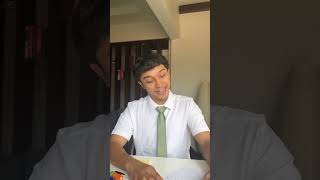 HINDI LETTER WRITING  agasthyashahshorts shorts [upl. by Norted419]