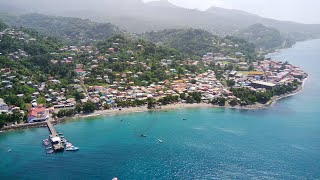 Gouyave Grenada Drone Footage [upl. by Hamian]