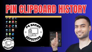 How to Pin Clipboard History in Windows 10 [upl. by Meredithe180]