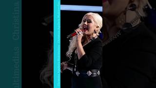 Christina Aguilera  Sings With The Voice Competitor [upl. by Annailuj]