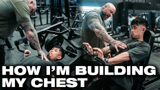 LEARNING HOW TO PROPERLY BUILD MY CHEST ft MIKE VAN WYCK [upl. by Nirrok]