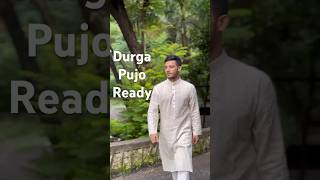 Pujo look DurgaPujo durgapuja2024 mensfashion dhuti bangla bengali indianmenswear dappermen [upl. by Ueihttam137]