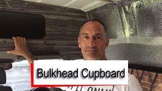 Mercedes Sprinter Camper  Bulkhead Storage [upl. by Ynahpit]