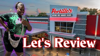 WE TRIED PORTILLO’S FOR THE FIRST TIME Let’s review it  foodreview portillos [upl. by Vander768]