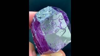 Natural Purple Scapolite Crystal from Afghanistan [upl. by Neyuq]