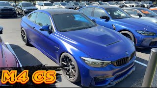 2020 Frozen Dark Blue II F82 BMW M4 CS [upl. by Phillane114]