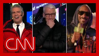 Anderson loses it during Snoop Doggs interview with Andy Cohen [upl. by Slocum]