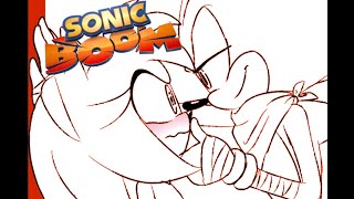 SONIC FLIRTS WTH AMY SonAmy Boom Comic Dub [upl. by Nwahc]