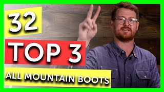 2020 Top 3 ThirtyTwo All Mountain Snowboard Boots [upl. by Izogn]