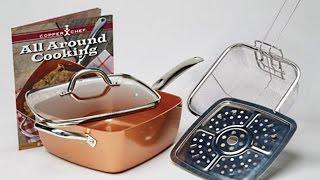 Copper Chef Pan Overview  Copper Chef Cookware Unboxing [upl. by Marcella]