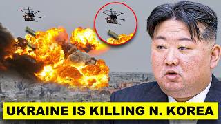 Ukraine Drones Ambush North Korea Troops in Russia [upl. by Carolin]