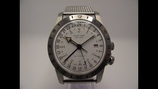 Glycine Airman Vintage The Chief 40 GMT GL0466 4K Watch Review [upl. by Welker]