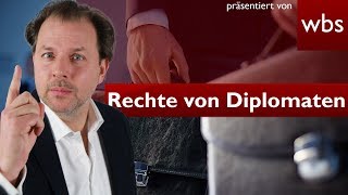 Dürfen sich Diplomaten alles erlauben 10 Fakten  Rechtsanwalt Christian Solmecke [upl. by Ricker]