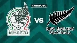 MÉXICO VS NUEVA ZELANDA  GOLES Y CELEBRACIONES  AMISTOSO 2024 [upl. by Ecallaw]