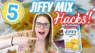 5 MINDBLOWING Hacks to amp up your Jiffy Cornbread Mix  Easy Recipes using JIFFY MIX [upl. by Hebrew]