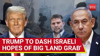 Trump To Give Big Shock To Netanyahu FarRight Allies On Occupied West Bank Israel Says [upl. by Zipporah]