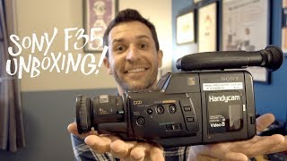 Sony F35 Unboxing straight outta 1989 [upl. by Fineberg]