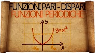 Simmetrie e Periodicità  Funzioni Pari  Funzioni Dispari  Funzioni Periodiche [upl. by Zelikow]