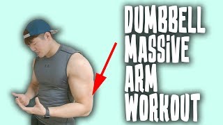 덤벨 팔 운동  Dumbbell MASSIVE Arm workout [upl. by Gnolb]