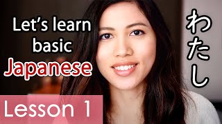 Learn Japanese  Minna No Nihongo Lesson 1 Grammar [upl. by Eira]