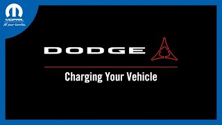 Charging Your Vehicle  How To  2024 Dodge Charger EV [upl. by Eibor]