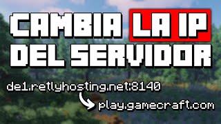 👉Cómo PERSONALIZAR la IP de tu Servidor de Minecraft Dominio y Subdominio [upl. by Rebmaed]