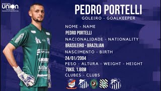 PEDRO PORTELLI  Goleiro • Caravaggio • Highlights 2024 [upl. by Arondell]