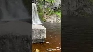 Day out Summer Time Waterfalls Beautiful amazing natural Waterfalls with spectacular landscape View [upl. by Cinamod]